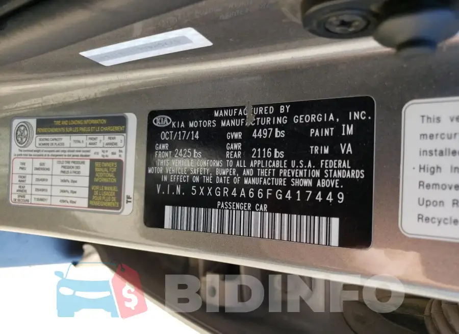 5XXGR4A66FG417449 Photo# 12
