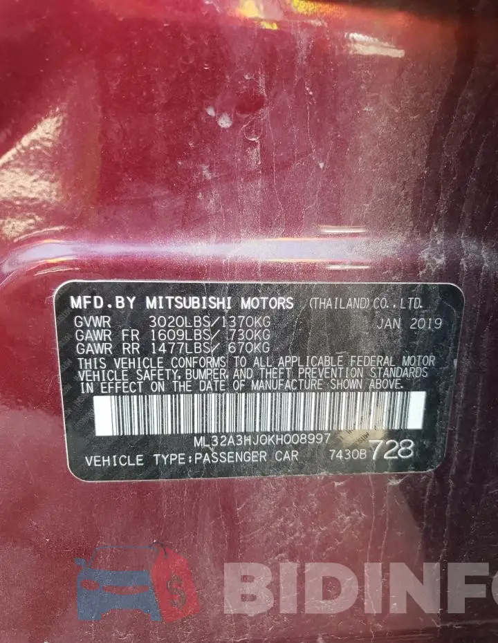 ML32A3HJ0KH008997 Photo# 13