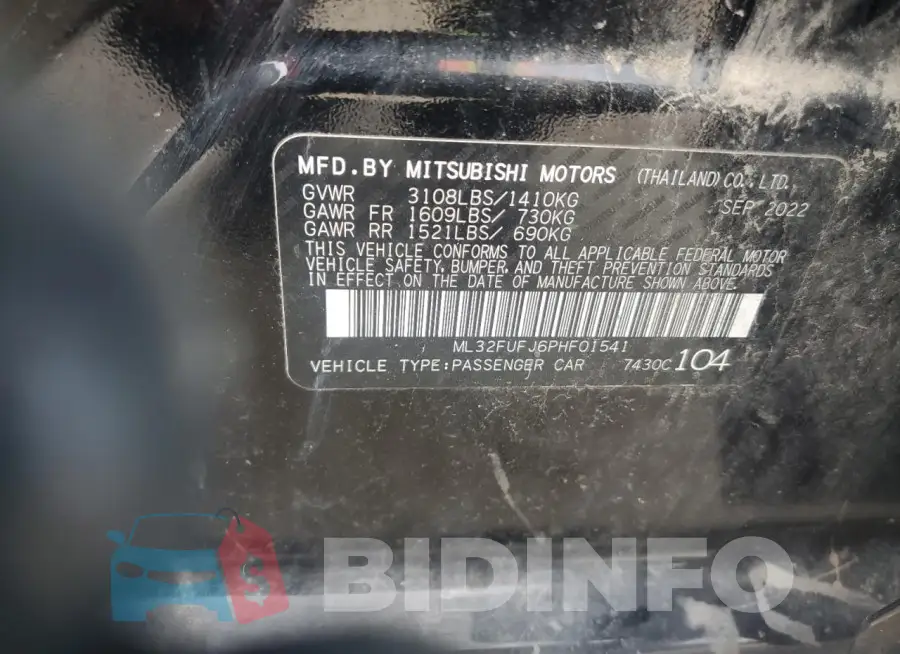 ML32FUFJ6PHF01541 Photo# 12