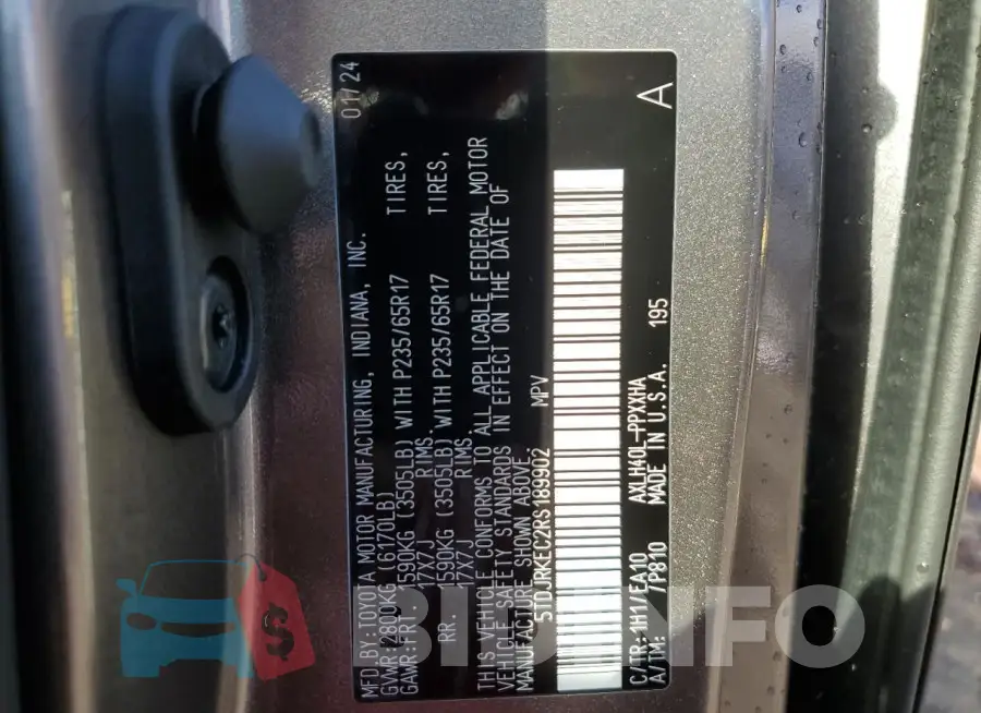 5TDJRKEC2RS189902 Photo# 13