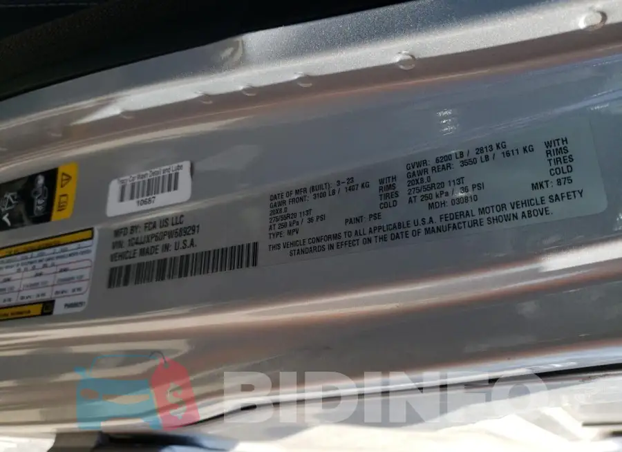 1C4JJXP60PW689291 Photo# 13