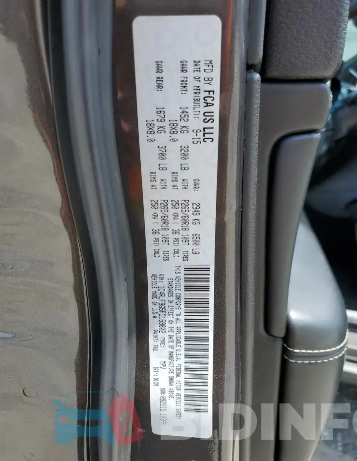 1C4RJFBG5FC159802 Photo# 13