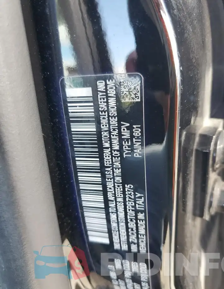 ZACCJBCT0FPB72375 Photo# 12