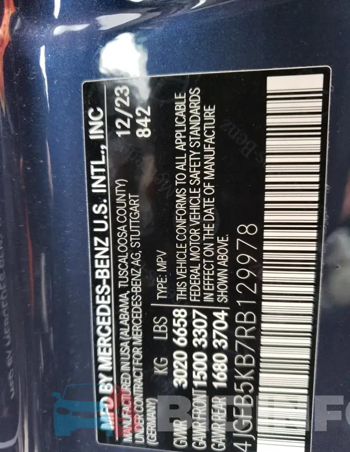 4JGFB5KB7RB129978 Photo# 14