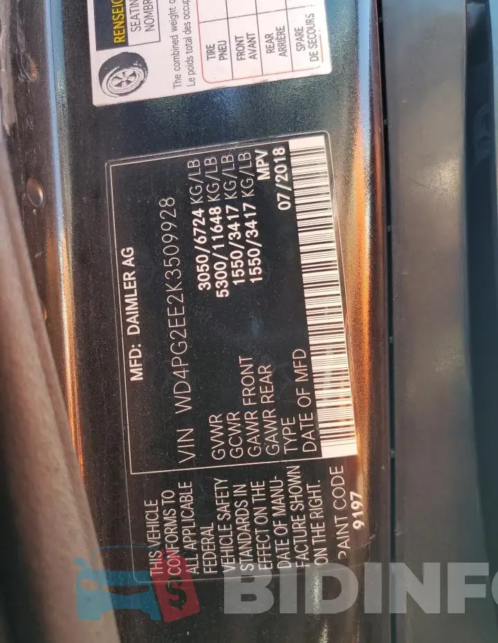 WD4PG2EE2K3509928 Photo# 14