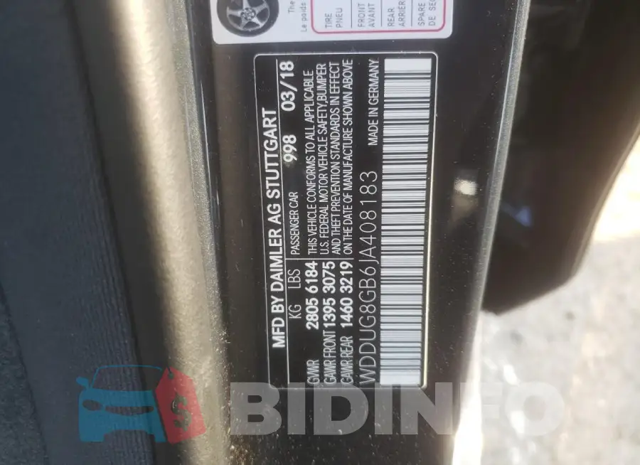 WDDUG8GB6JA408183 Photo# 12