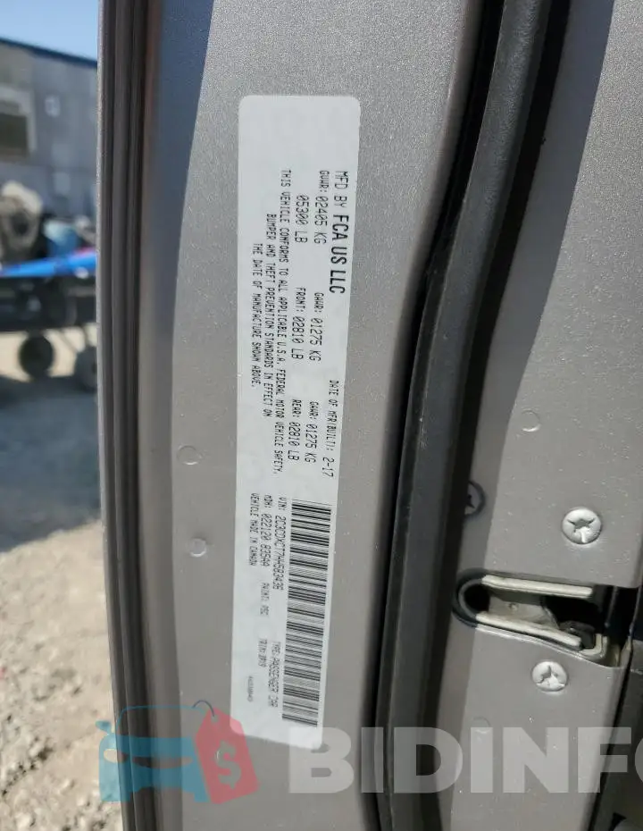 2C3CDXCT7HH583436 Photo# 13