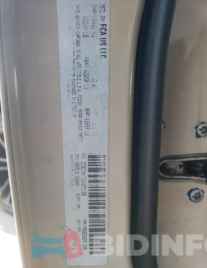 2C3CDXKT3GH271128 Photo# 12