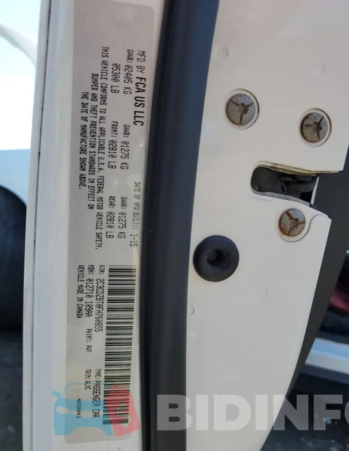 2C3CDZBT0FH760855 Photo# 13