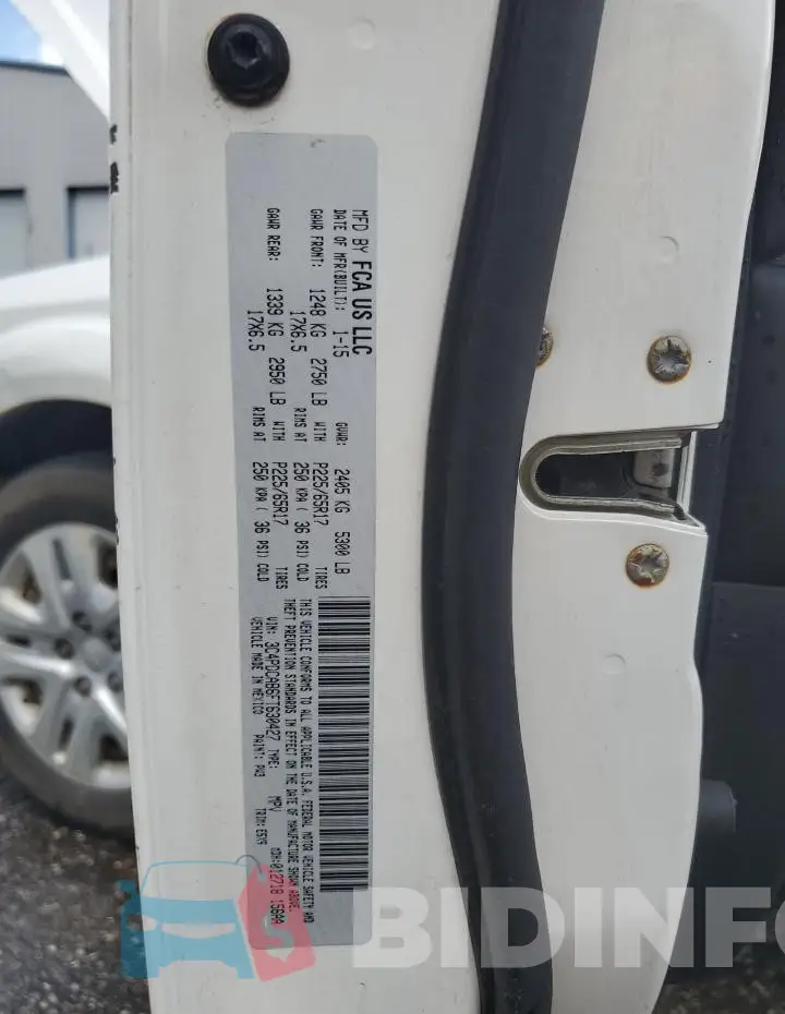3C4PDCAB6FT630427 Photo# 14