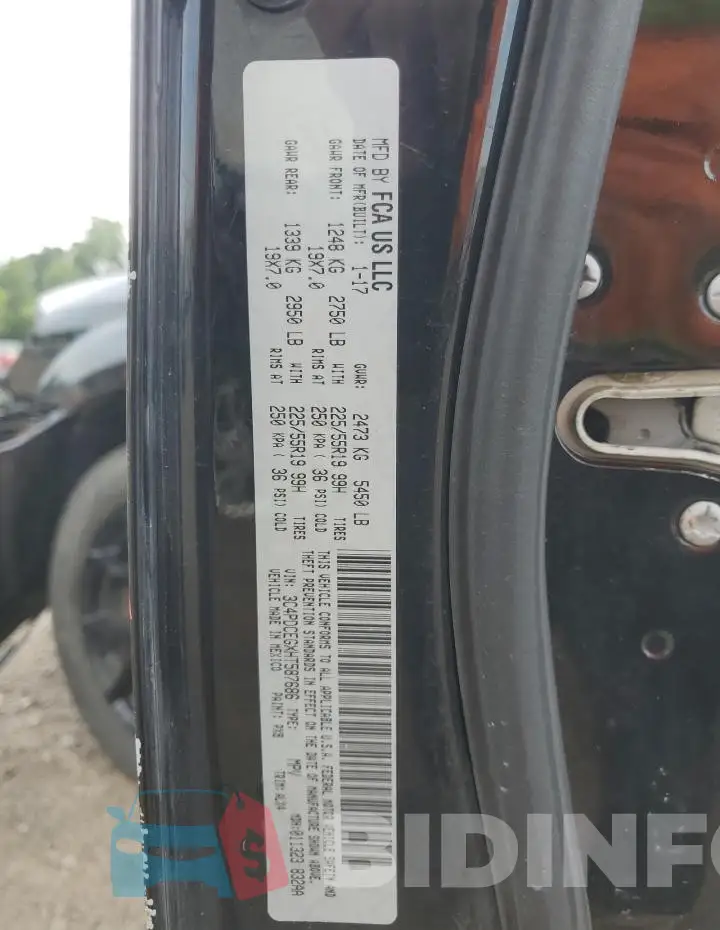 3C4PDCEGXHT587686 Photo# 13