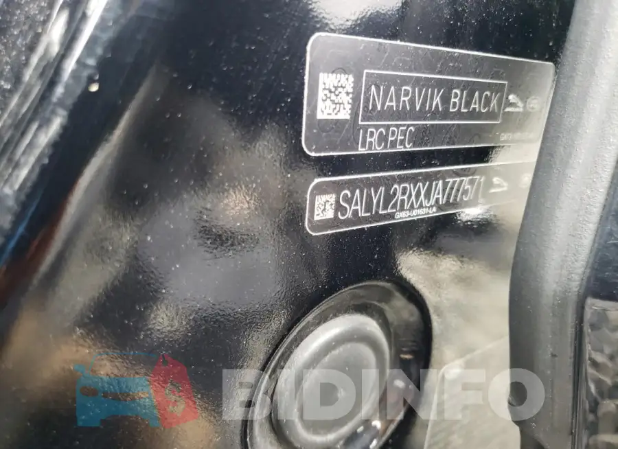 SALYL2RXXJA777571 Photo# 14