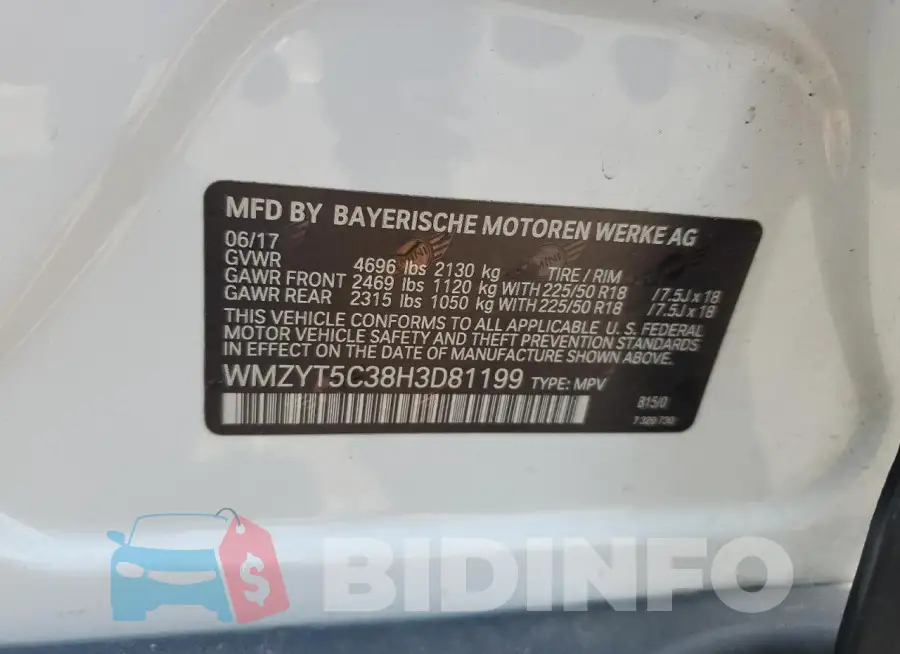 WMZYT5C38H3D81199 Photo# 12