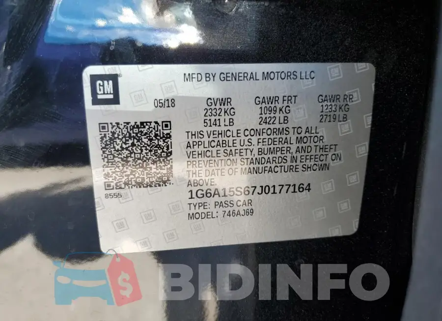 1G6A15S67J0177164 Photo# 13