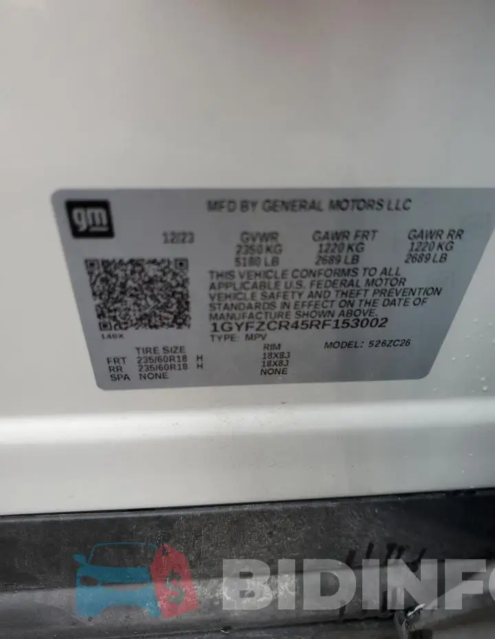1GYFZCR45RF153002 Photo# 14