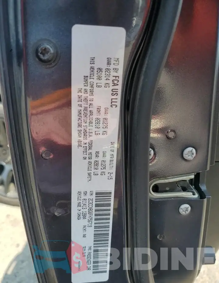2C3CCABG6FH756719 Photo# 12
