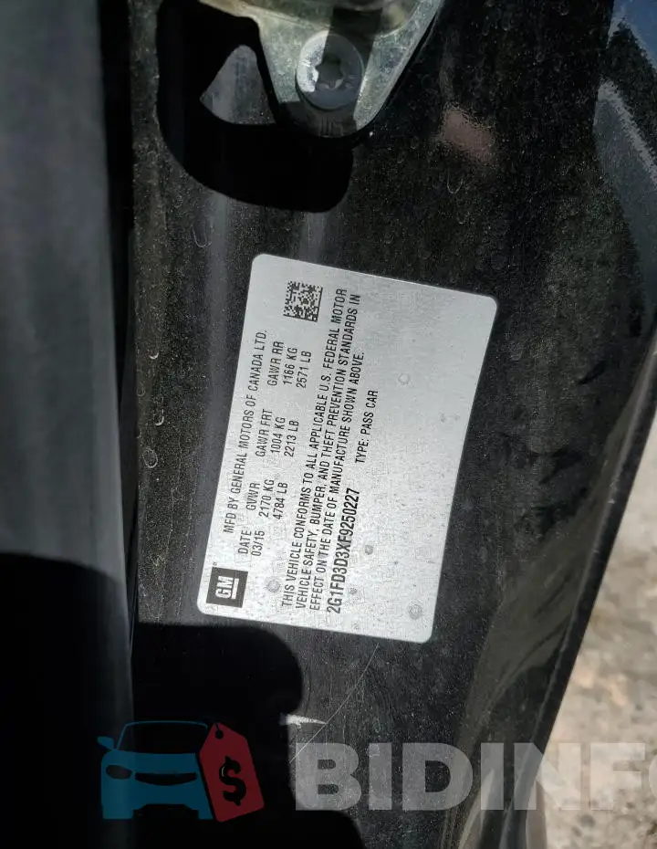 2G1FD3D3XF9250227 Photo# 12