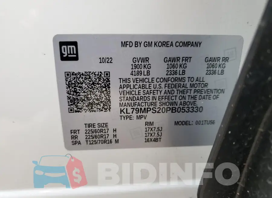 KL79MPS20PB053330 Photo# 13