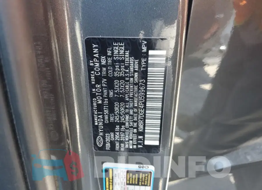 KM8R7DGE4PU599673 Photo# 14