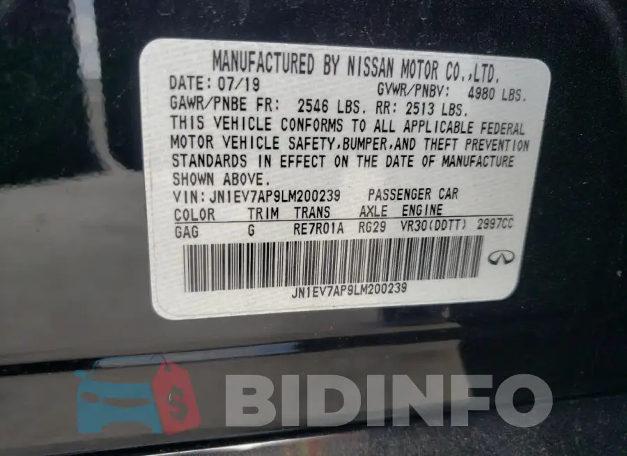 JN1EV7AP9LM200239 Photo# 12