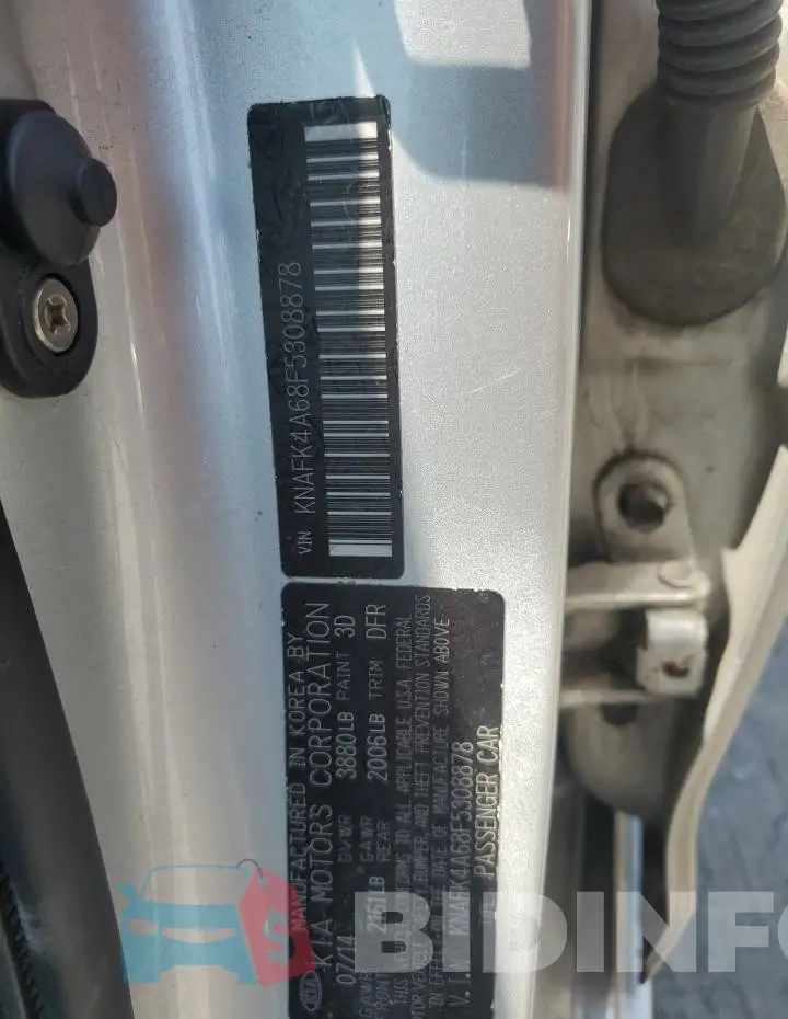 KNAFK4A68F5308878 Photo# 12