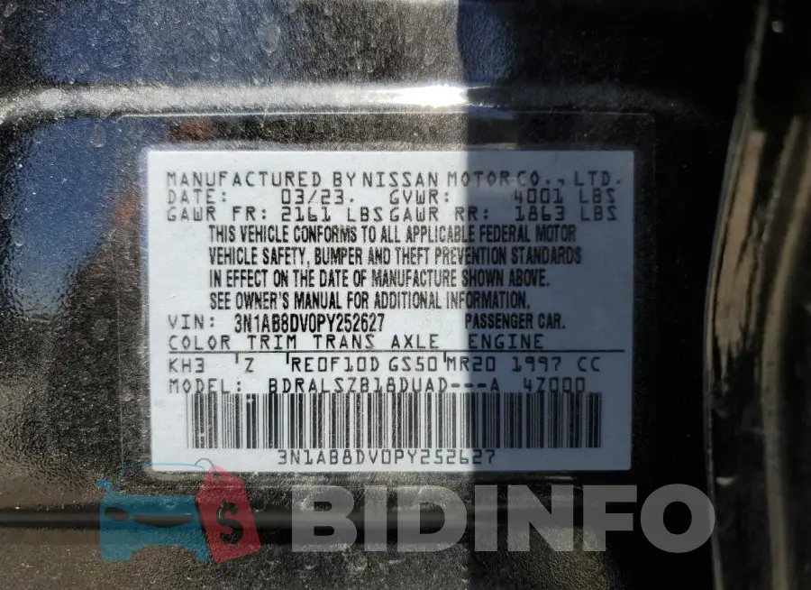3N1AB8DV0PY252627 Photo# 13