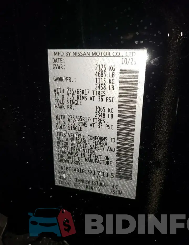 5N1BT3AB1PC917115 Photo# 13