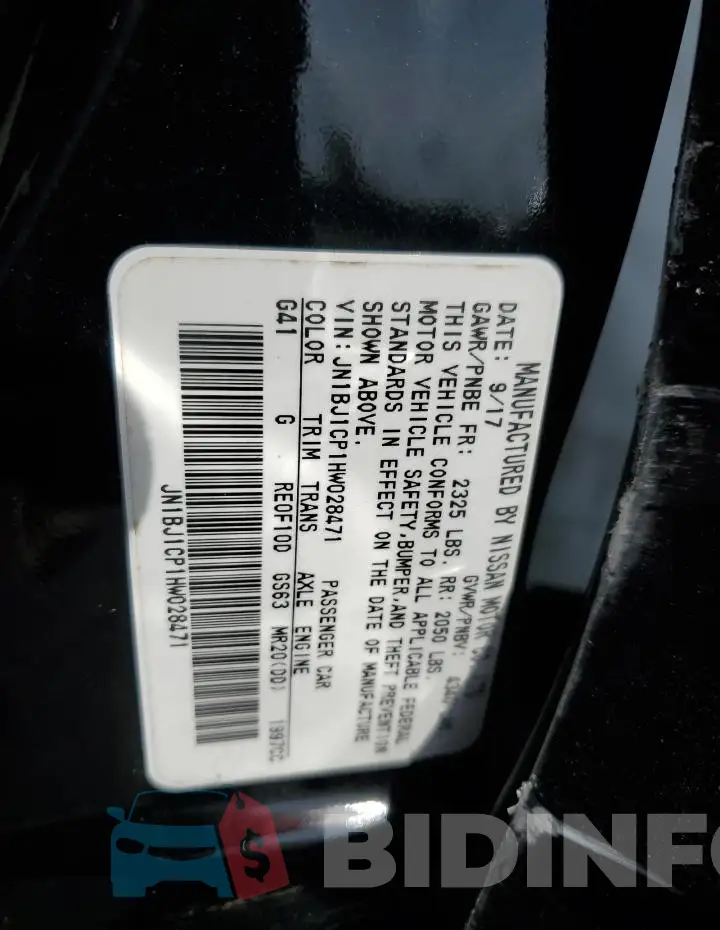 JN1BJ1CP1HW028471 Photo# 13