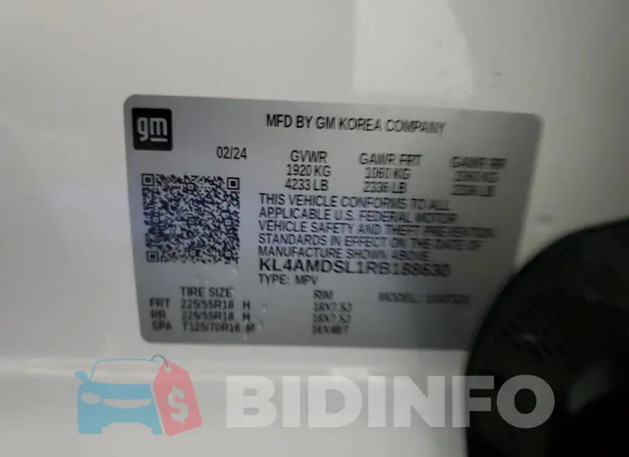 KL4AMDSL1RB188630 Photo# 12