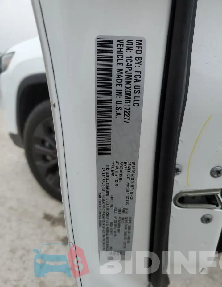 1C4PJMMX0MD172277 Photo# 14