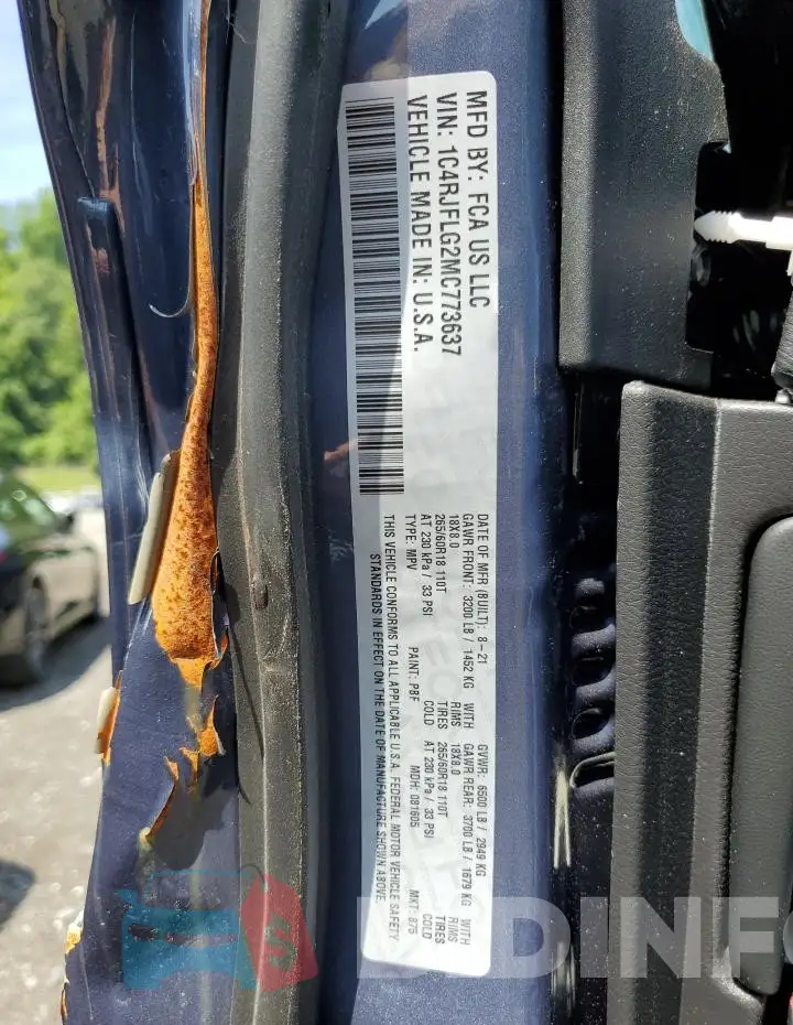 1C4RJFLG2MC773637 Photo# 13