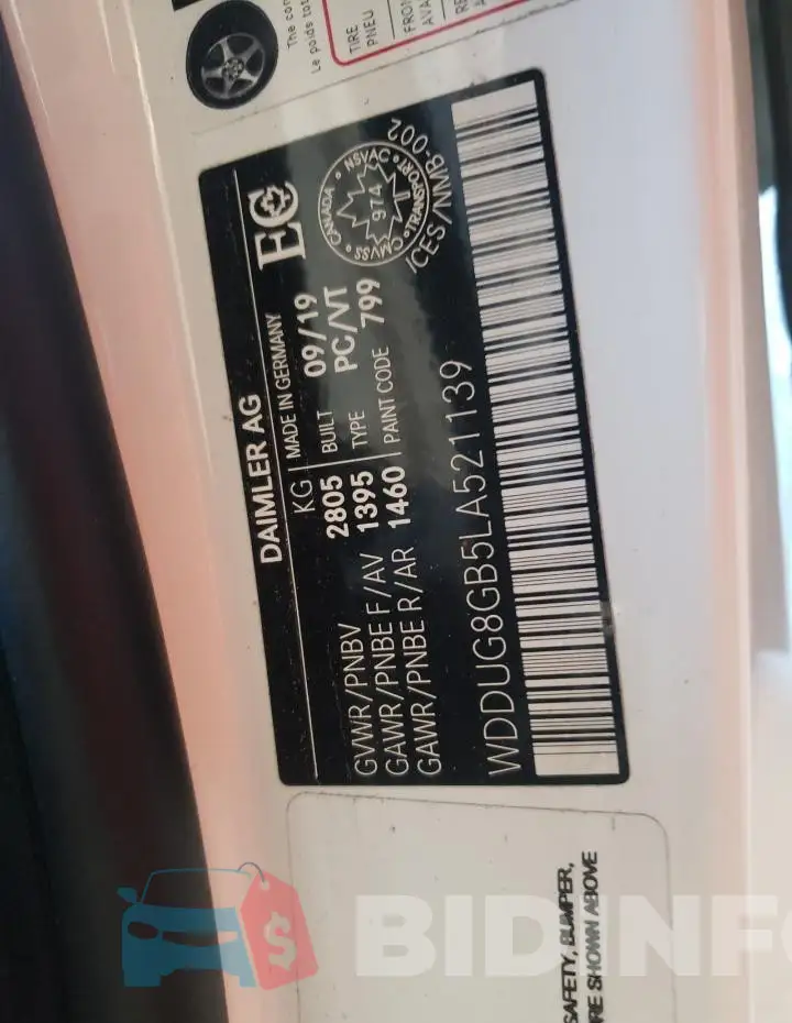 WDDUG8GB5LA521139 Photo# 13