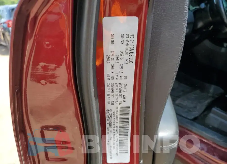 1C4RDJDG4KC836467 Photo# 12