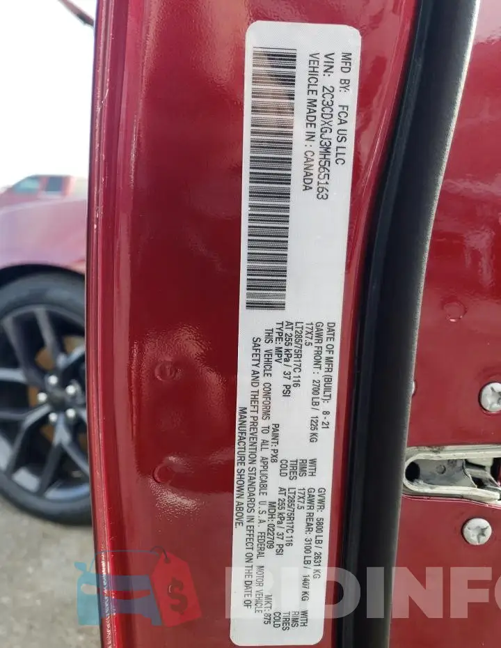 2C3CDXGJ7MH588087 Photo# 12