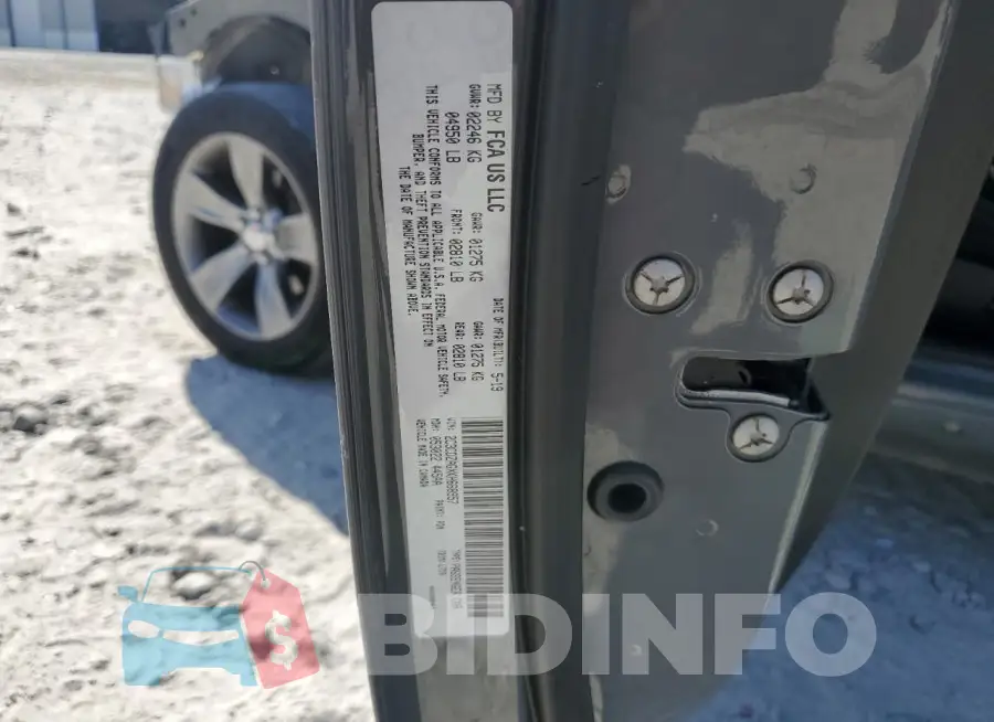 2C3CDZAGXKH668957 Photo# 13