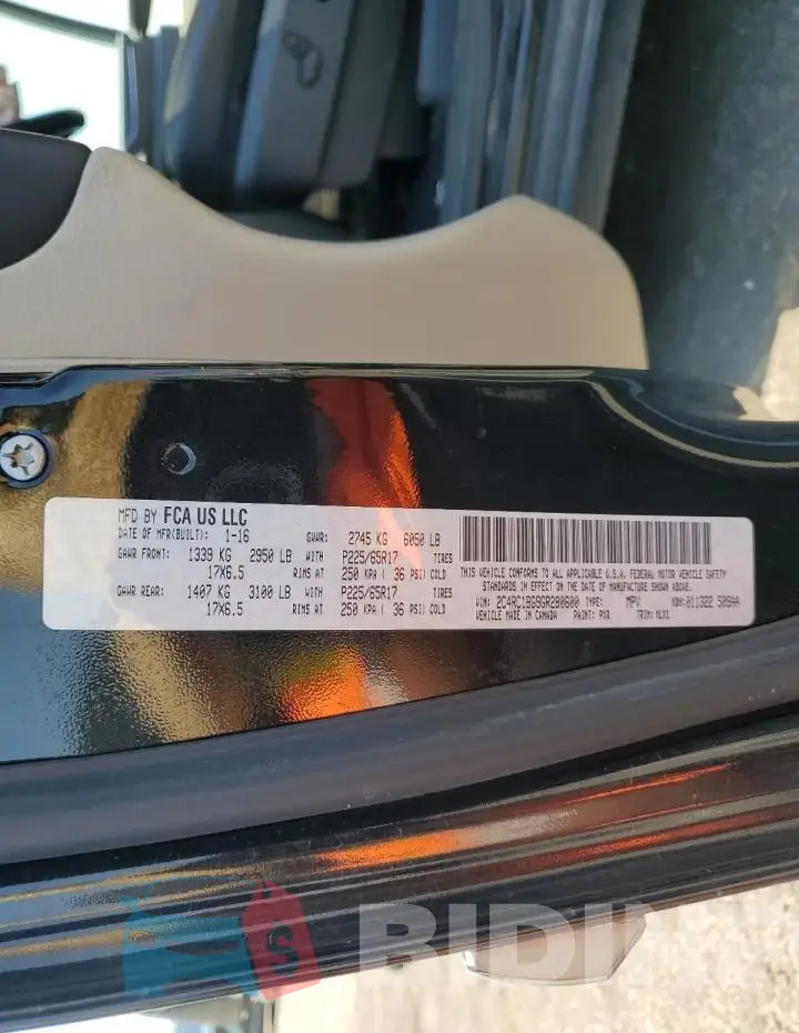 2C4RC1BG9GR280600 Photo# 14