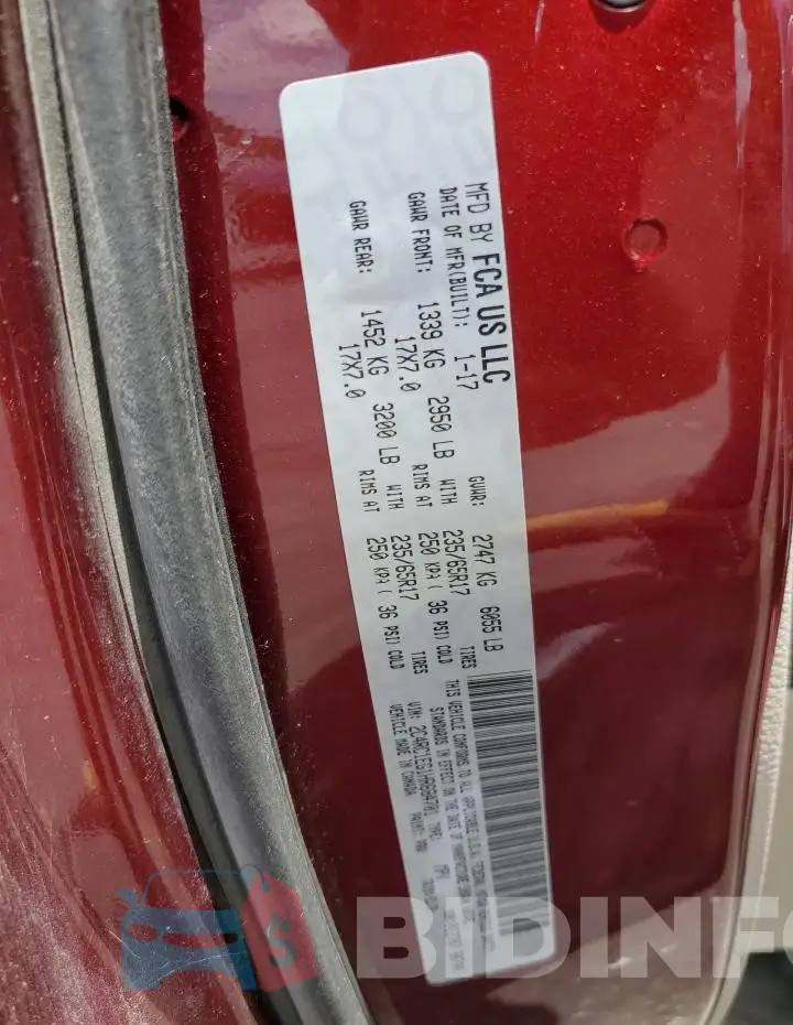 2C4RC1EG1HR684701 Photo# 13