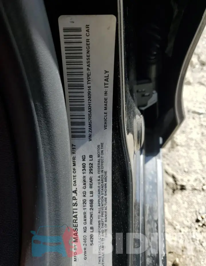 ZAM57RSAXH1240914 Photo# 12
