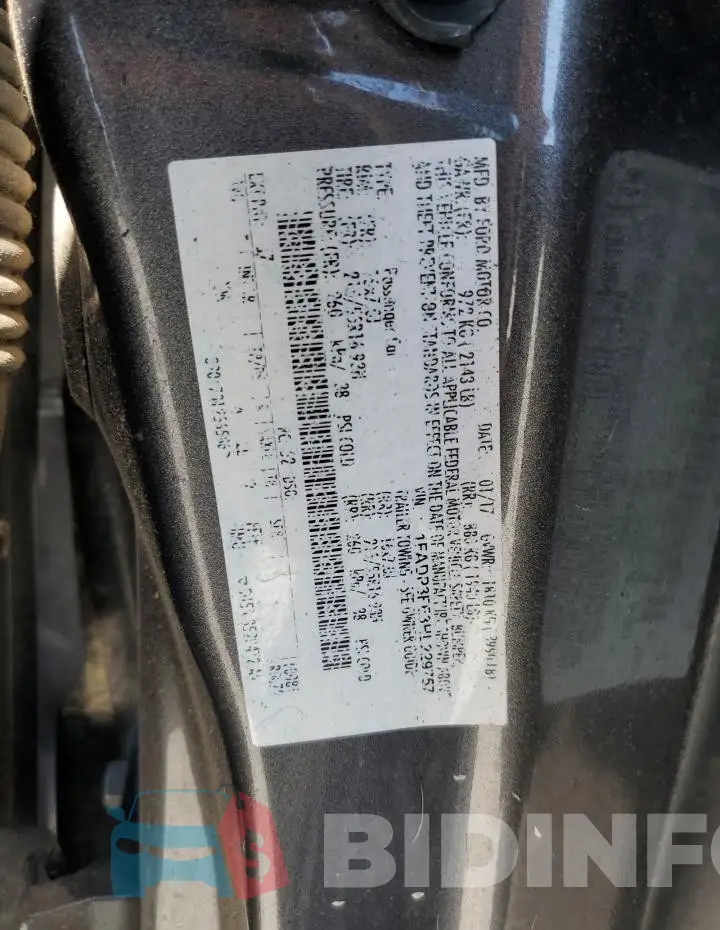 1FADP3FE3HL229757 Photo# 12