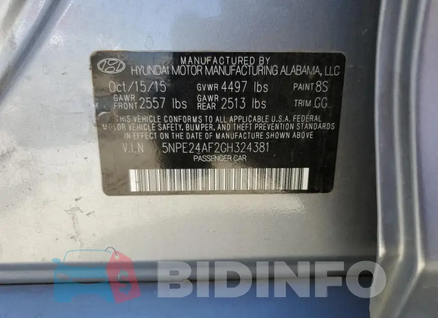 5NPE24AF2GH324381 Photo# 12