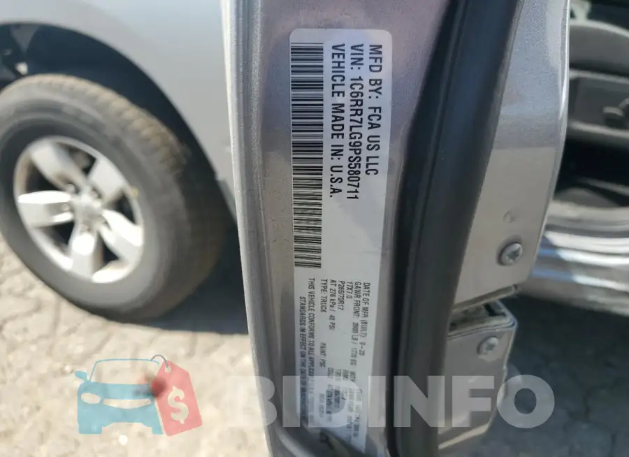 1C6RR7LG9PS580711 Photo# 13
