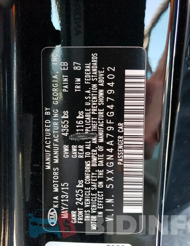5XXGN4A79FG479402 Photo# 12