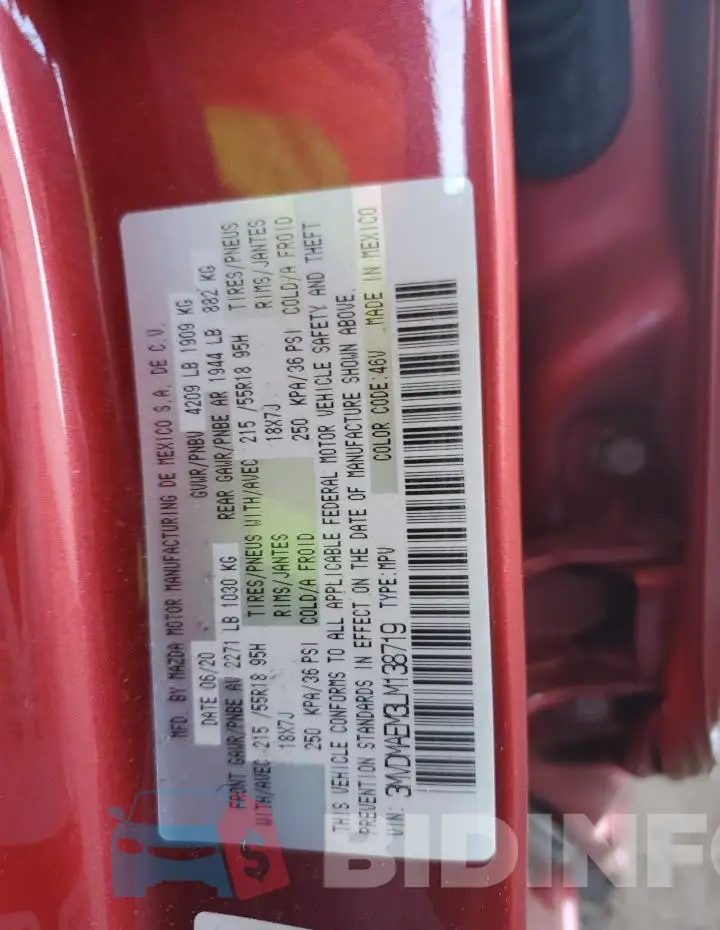 3MVDMAEM3LM138719 Photo# 12