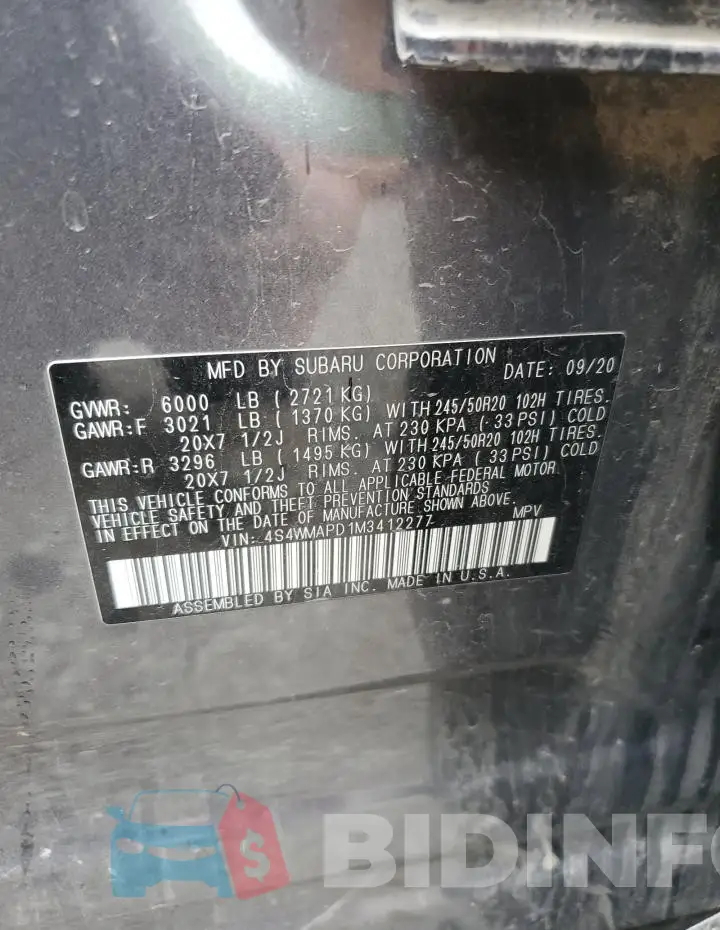 4S4WMAPD1M3412277 Photo# 12