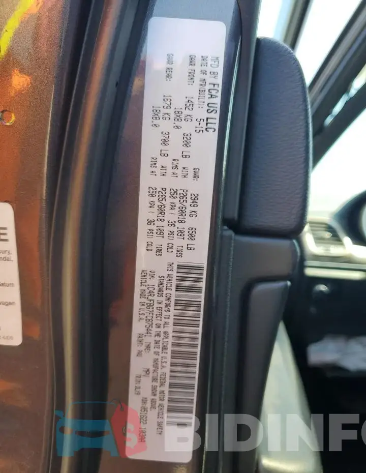 1C4RJFBG7FC875441 Photo# 14