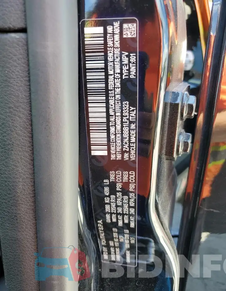 ZACNJBBB1LPL93323 Photo# 14