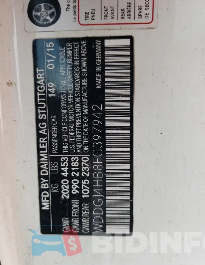 WDDGJ4HB8FG397942 Photo# 13