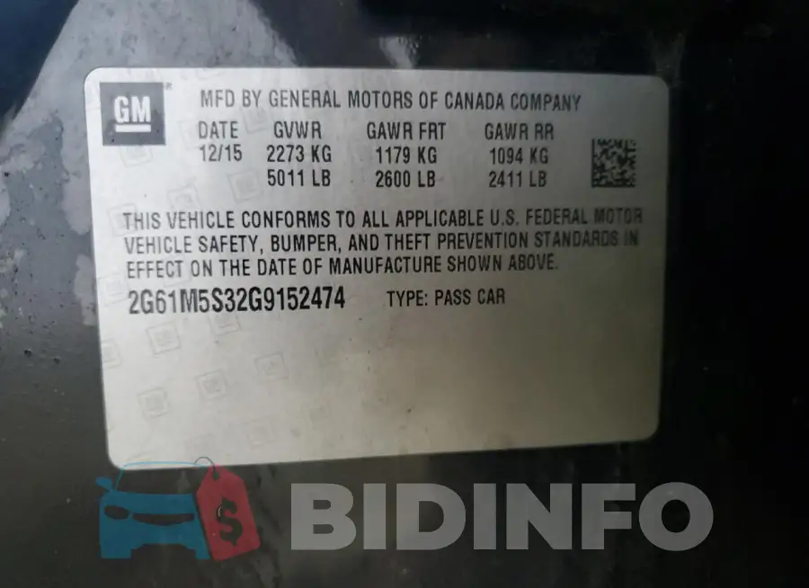 2G61M5S32G9152474 Photo# 12