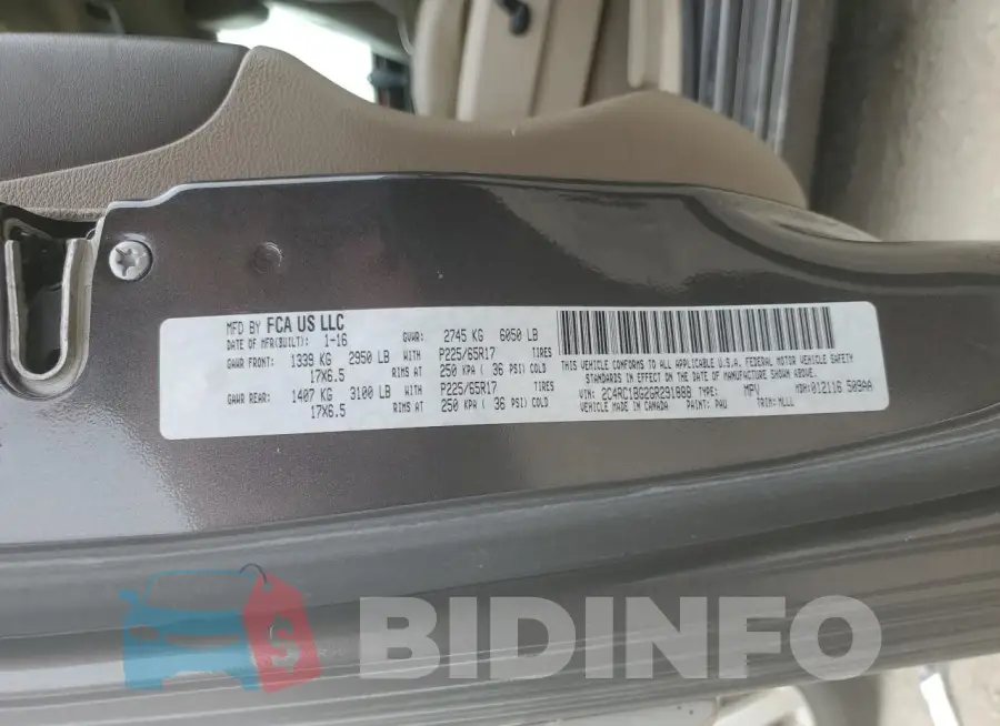 2C4RC1BG2GR291888 Photo# 13