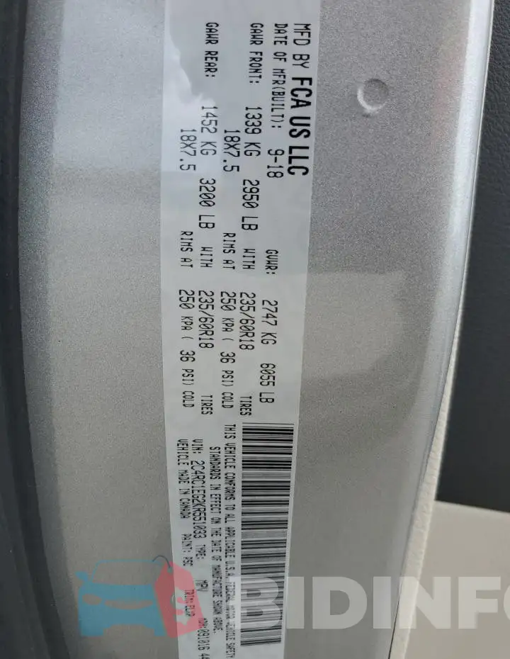 2C4RC1EG2KR551033 Photo# 12